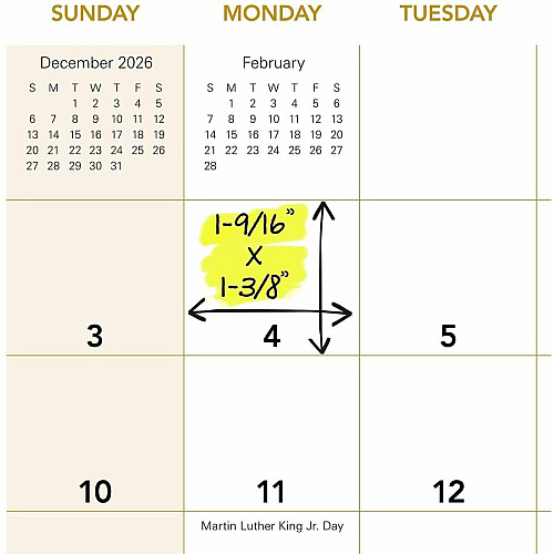 Mead National Parks Monthly Wall Calendar (LME30810)