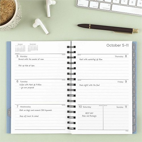 Mead Basic Weekly/Monthly Planner (CRW42020)