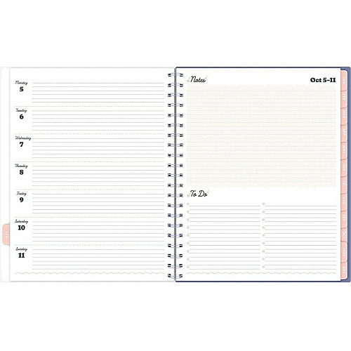 Mead CatCoq Berry Branches Weekly/Monthly Planner (CC01905)