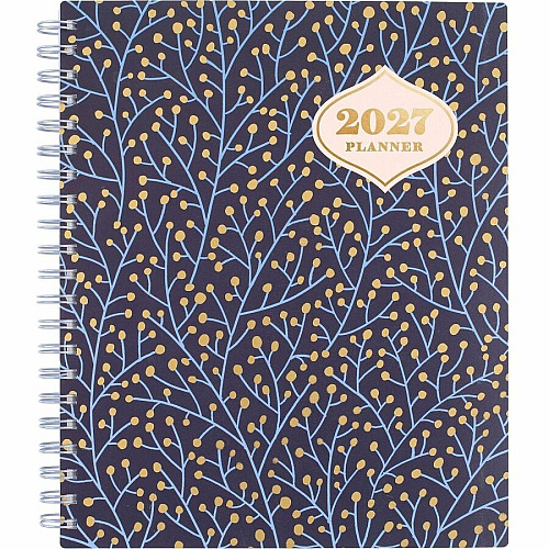 Mead CatCoq Berry Branches Weekly/Monthly Planner (CC01905)