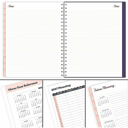 Mead CatCoq Retro Flower Weekly/Monthly Planner (CC02905)