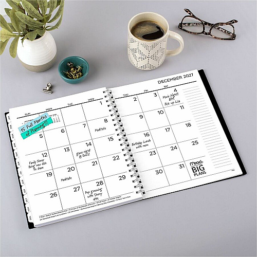 Mead BIG PLANS Weekly/Monthly Planner (CRW63005)