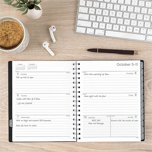 Mead Basic Weekly/Monthly Planner (CRW80505)