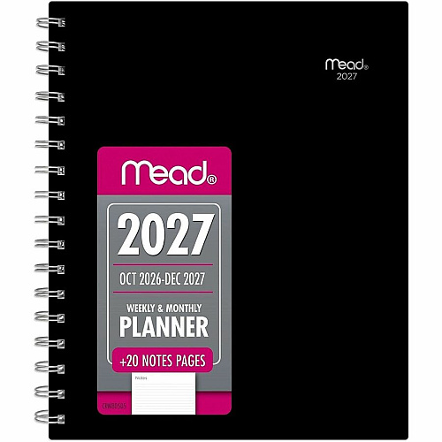 Mead Basic Weekly/Monthly Planner (CRW80505)
