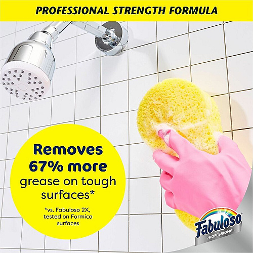 Fabuloso Ocean Multi-use Cleaner For Multipurpose - Concentrate - Liquid - 125 fl oz (3.9 quart) - Citrus, Fresh, Lavender Scent - Recommended For: Grease Remover, Stain Remover - Long Lasting, Deodorize - Aqua4 / Carton (61051911)