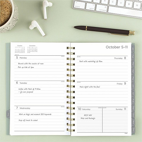 Mead Basic Weekly/Monthly Planner (CRW42093)