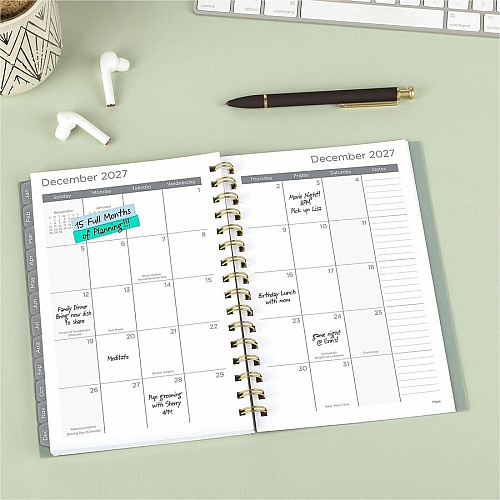 Mead Basic Weekly/Monthly Planner (CRW42093)