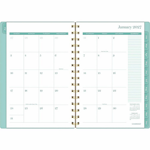 Cambridge Glimmer Weekly/Monthly Planner (1843200)