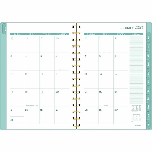 Cambridge Glimmer Weekly/Monthly Planner (1843200)