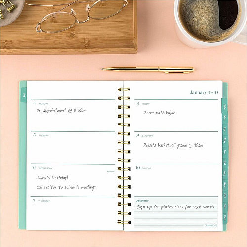 Cambridge Glimmer Weekly/Monthly Planner (1843200)