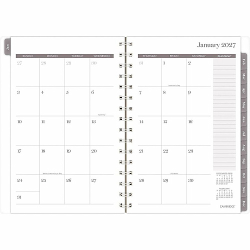 Cambridge Desert Grain Weekly/Monthly Planner (1845200)