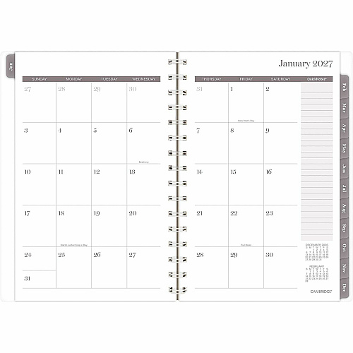 Cambridge Desert Grain Weekly/Monthly Planner (1845200)