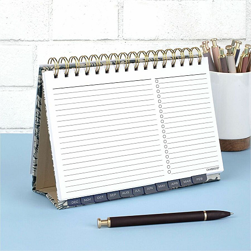 Cambridge Denim Blooms Monthly Planner (1850202)