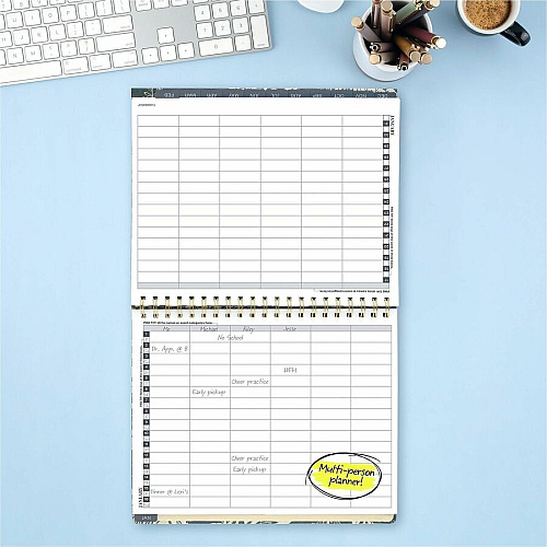 Cambridge Denim Blooms Monthly Planner (1850902)