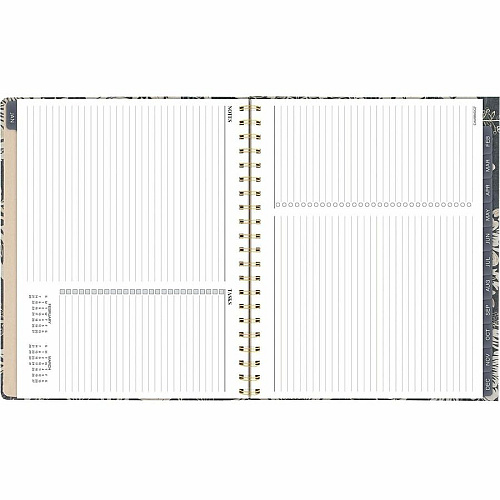 Cambridge Denim Blooms Monthly Planner (1850902)