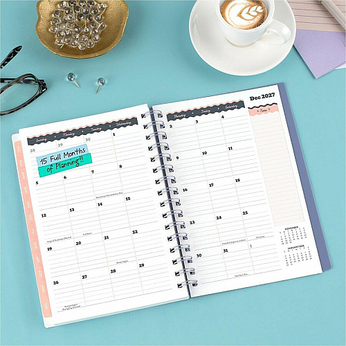 Mead CatCoq Berry Branches Weekly/Monthly Planner (CC01200)