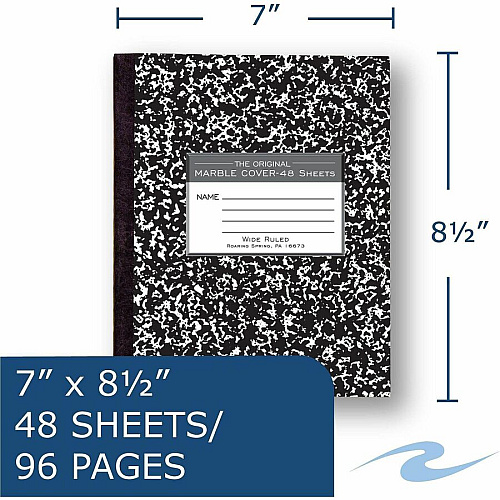 Roaring Spring Tape Bound Composition Notebooks (77333CT)