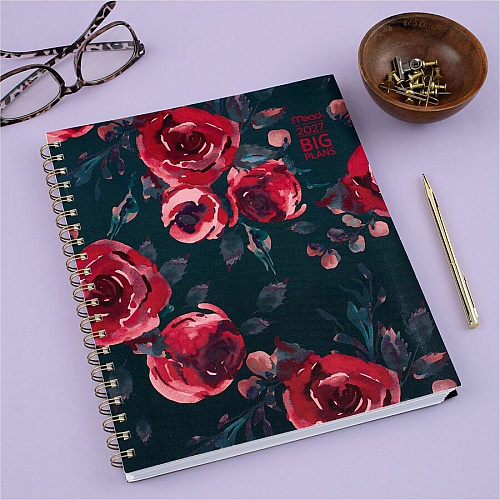 Mead BIG PLANS Tea Part Weekly/Monthly Planner (1834630)