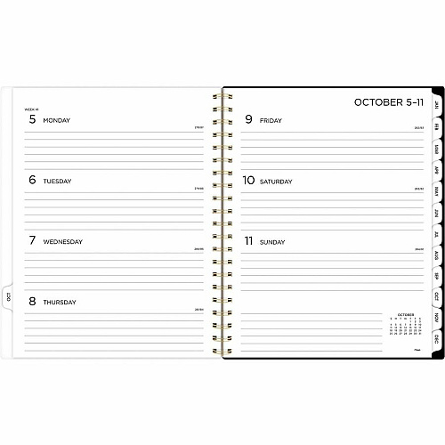 Mead BIG PLANS Tea Part Weekly/Monthly Planner (1834630)