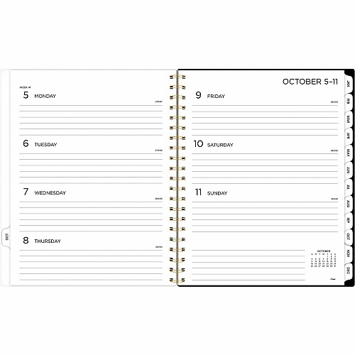 Mead BIG PLANS Tea Part Weekly/Monthly Planner (1834630)