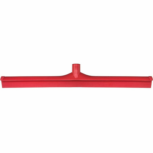 Sparta 24" Single-Blade Floor Squeegee Rubber, Thermoplastic Rubber (TPR) Blade - 3.5" Height x 1" Width x 24" Length - Durable, Rust Resistant, Bend Resistant - Red - 1Each - 1 Each (3656805)
