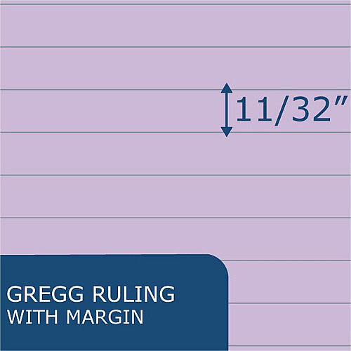 Roaring Spring Enviroshades Gregg-Ruled Steno Book (12264CT)