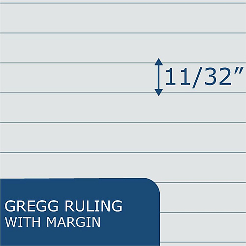 Roaring Spring Enviroshades Gregg-Ruled Steno Book (12274CT)