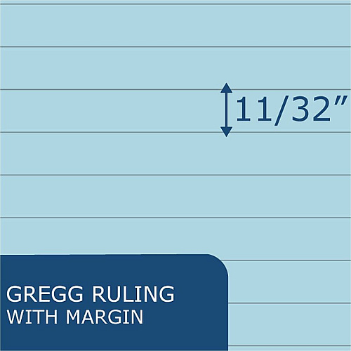 Roaring Spring Enviroshades Gregg-Ruled Steno Book (12284CT)