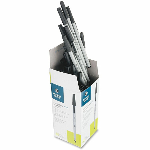 Business Source Ballpoint Stick Pens (37531CT)