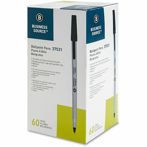 Business Source Ballpoint Stick Pens (37531CT)