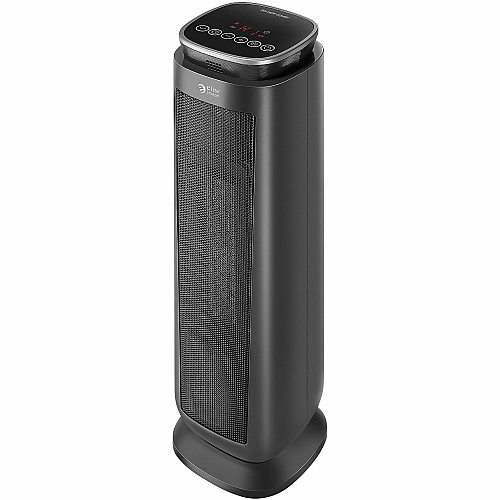 Elite Image Maximum-Power 1500W Tower Heater 1500 W - 2 x Heat Settings - Tower - Black - 1 Each (00545)