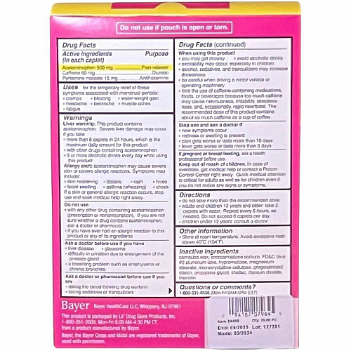 Lil' Drug Store Midol Menstrual Symptom Relief (64458)