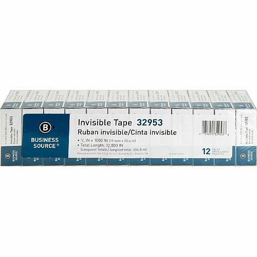 Business Source Premium Invisible Tape Value Pack (32953CT)