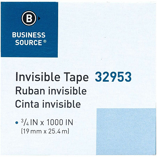 Business Source Premium Invisible Tape Value Pack (32953CT)