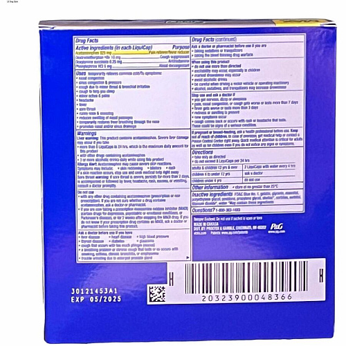 Lil' Drug Store Vicks Severe Cold & Flu Medication (04262)
