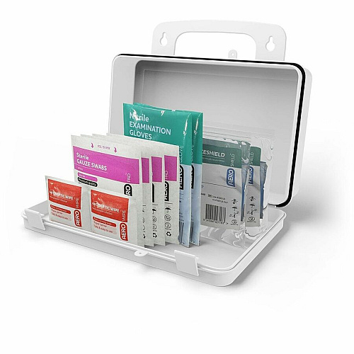 Aero Surefill Opioid Emergency Support Kit 14 x Piece(s) - 5.5" Height x 3" Width8.5" Length - Plastic Case - White, Purple, Black - 1 Each (SFOD10W)