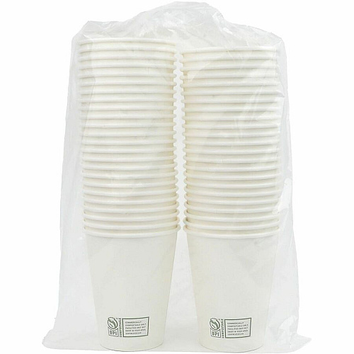 Genuine Joe BPI Certified Compostable Paper Cups (02047)