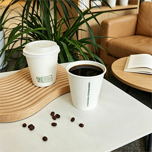 Genuine Joe BPI Certified Compostable Paper Cups (02047)