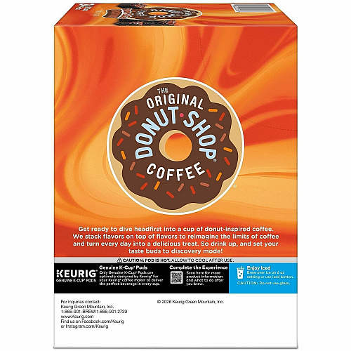 The Original Donut Shop&reg; K-Cup Brown Butter Brownie Coffee (0794CT)