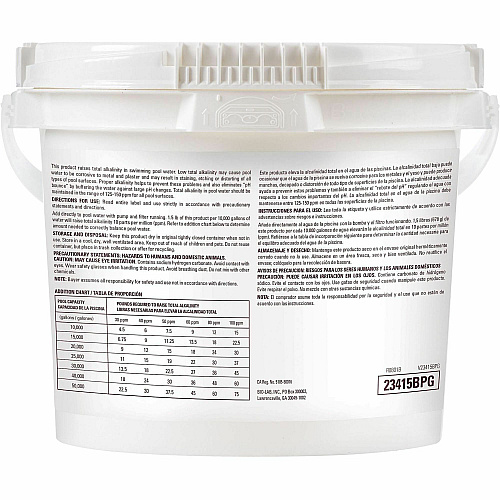 KIK Custom PRO GUARD Total Alkalinity Increaser 1 Each (KPL23415BPG)