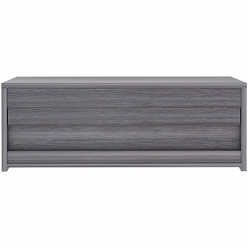 Lorell Essentials Wall-Mounted Hutches with Wood Doors 17" Height x 48" Width x 15" Depth - 3 Door(s) - Material: Laminate - Finish: Weathered Charcoal - Wall Mountable, Flexible - For Storage - 1 Each (LLR69635)