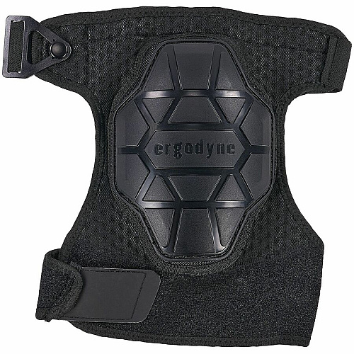 Ergodyne ProFlex 575 Non-Marring Knee Pads Recommended for: Indoor/Outdoor, Construction, Aviation, Maintenance, HVAC, Flooring, Landscaping - One Size - Knee Protection - Buckle/Hook & Loop Closure - Ethylene Vinyl Acetate (EVA), Thermoplastic Ru (18575)