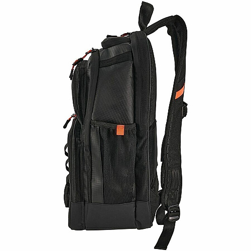 Ergodyne Arsenal Carrying Case (Backpack) for 16" Notebook - Black Water Resistant, Heat Resistant, Water Resistant Exterior - Tarpaulin, 600D Ripstop Polyester, Mesh Fabric Body - Tarpaulin Exterior Material - Shoulder Strap, Handle, Trolley Stra (13046)