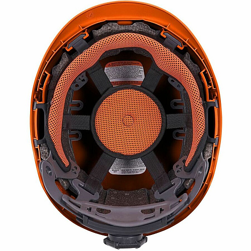 Ergodyne Skullerz 8977 Type 2 Safety Helmet Recommended for: Construction, Utility, Oil & Gas, Forestry, Mining, General Purpose - Impact, Head Protection - Expanded Polystyrene Foam (EPS) - Orange - Chin Strap, Breathable, Lightweight, Comfortabl (60363)