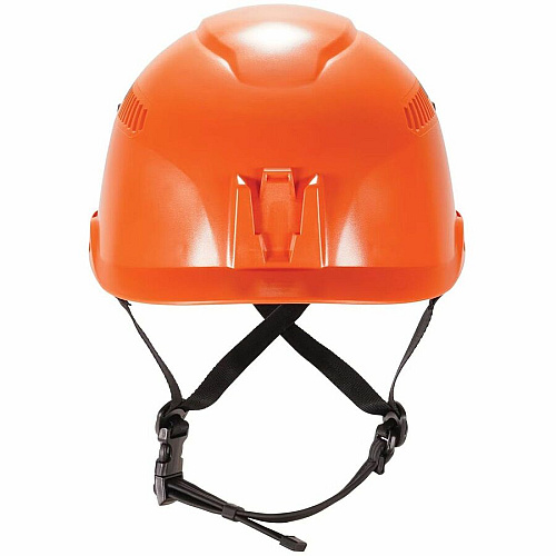 Ergodyne Skullerz 8977 Type 2 Safety Helmet Recommended for: Construction, Utility, Oil & Gas, Forestry, Mining, General Purpose - Impact, Head Protection - Expanded Polystyrene Foam (EPS) - Orange - Chin Strap, Breathable, Lightweight, Comfortabl (60363)
