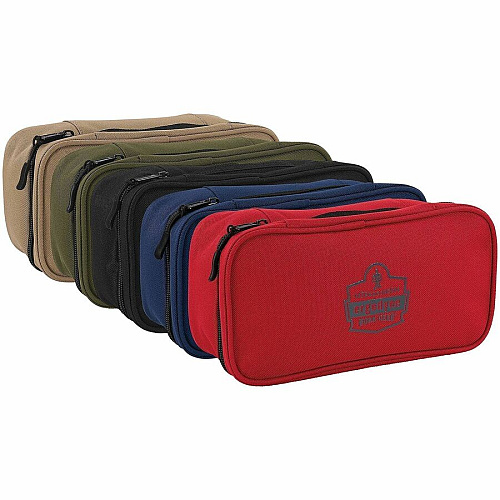 Ergodyne Arsenal Carrying Case Tools - Assorted Water Resistant Back, Water Resistant - 600D Polyester Body - Handle - 3.5" Height x 4.5" Width x 10" Depth - Large Size - 2.32 quart Volume Capacity - 5 Pack (13238)