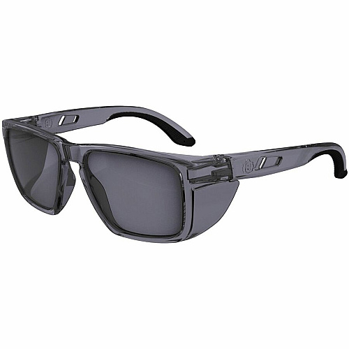 Ergodyne Skullerz SIXTEN Anti-Scratch & Enhanced Anti-Fog Safety Recommended for: Outdoor, Construction, Landscaping, Carpentry, Woodworking, Boating, Skiing, Fishing, Hunting, Shooting, Sport - Fog, Impact, Eye, Ultraviolet, UVA, UVB, UVC, Sun Pr (58211)