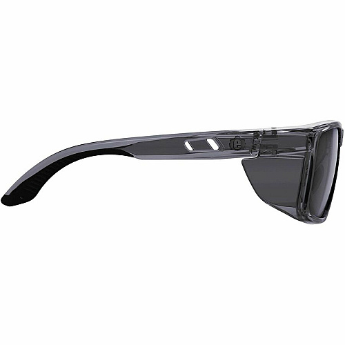 Ergodyne Skullerz SIXTEN Anti-Scratch & Enhanced Anti-Fog Safety Recommended for: Outdoor, Construction, Landscaping, Carpentry, Woodworking, Boating, Skiing, Fishing, Hunting, Shooting, Sport - Fog, Impact, Eye, Ultraviolet, UVA, UVB, UVC, Sun Pr (58211)