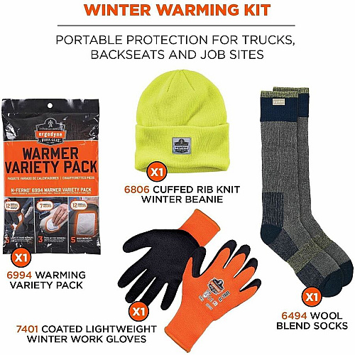 Ergodyne N-Ferno 6981 Winter Warming Kit 1 Each (16986)