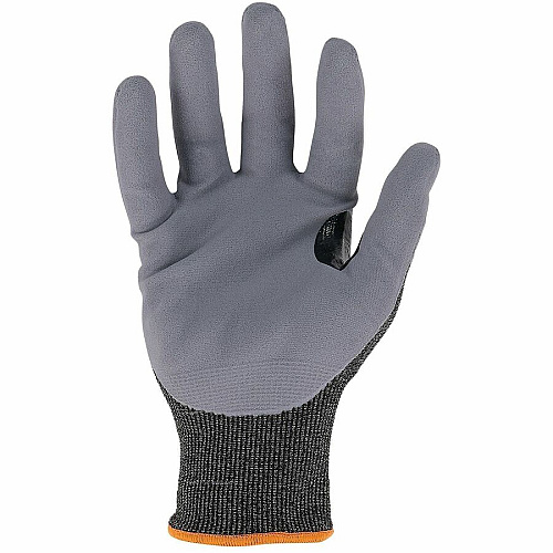 Ergodyne ProFlex 7073 Nitrile Coated Cut-Resistant Gloves Cut, Abrasion Protection - Sandy Nitrile Coating - 11 Size Number - XXL Size - Unisex - Gray - Touchscreen Capable - Cut Resistant, Abrasion Resistant, Breathable, Lightweight, Flexible, Pu (10506)